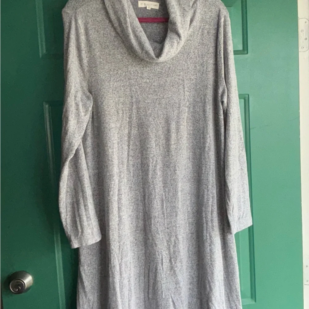Lou & Grey XL Grey Cowl
Neck Long Sleeve dress so soft - Picture 5 of 8